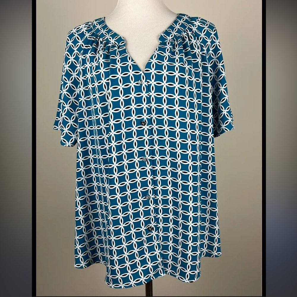 Adrienne Vittadini blouse 2X